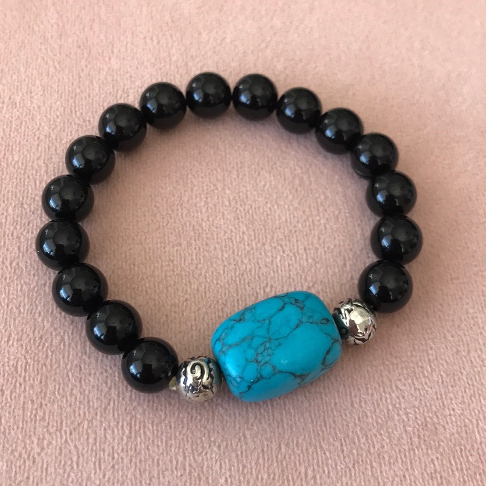 Handmade beaded bracelet